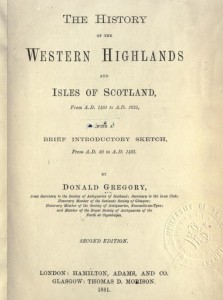 The History of the Western Highlands & Islands of Scotland, 1881.